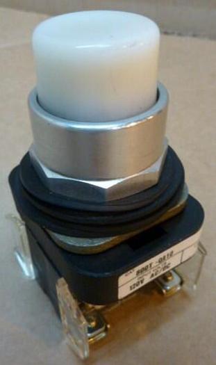 Used ALLEN BRADLEY Push Button 800T-QA10 WHITE #22075