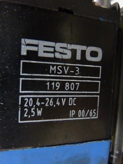 Used FESTO Control Block / Valve Terminal IFB8-02 #52812