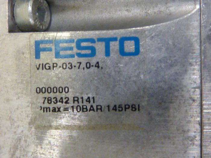 Used FESTO Control Block w/ Valves VIMP-03-B #63753