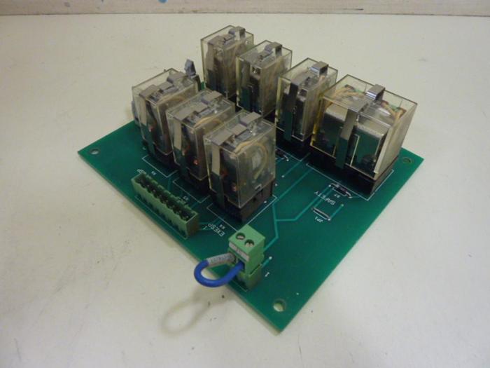 Used MOTOMAN ROBOTICS Relay Circuit Board 9229-59 #66211