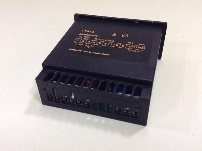 Used SELEC Totaliser Timer TT412 #86288