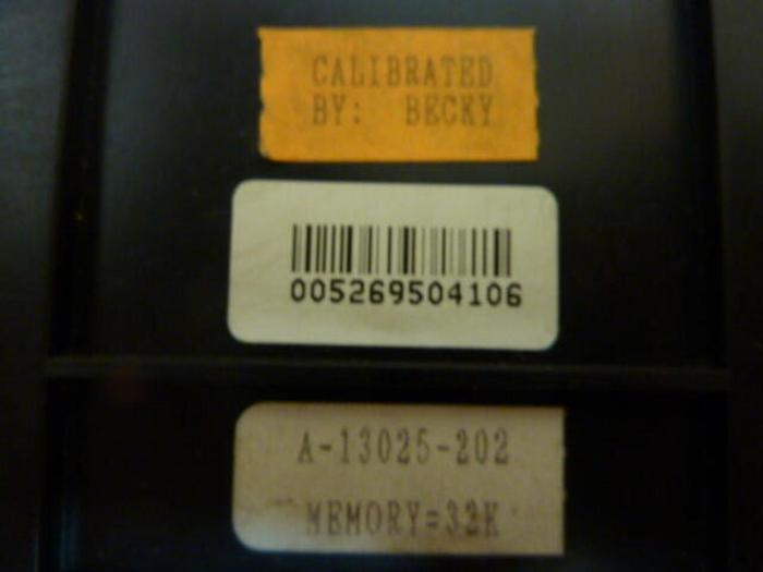 Used BARBER COLMAN Data Programming Disk 85RS-5F-HT-112 #38837