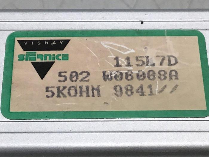 Used VISHAY Transducer 115L7D #126069