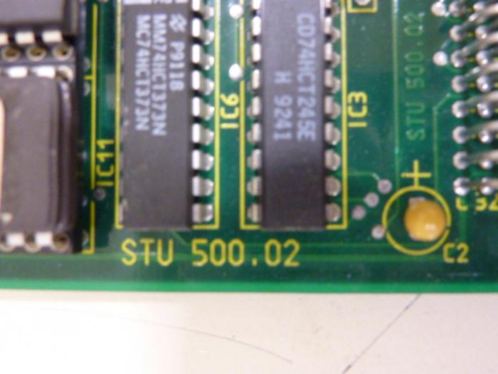 Used BACHMANN ELECTRONIC Circuit Board STU500.02 Used