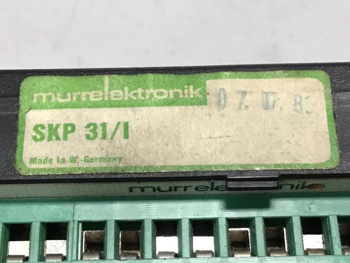 Used MURRELEKTRONIK Card Holder SKP31/I #134906