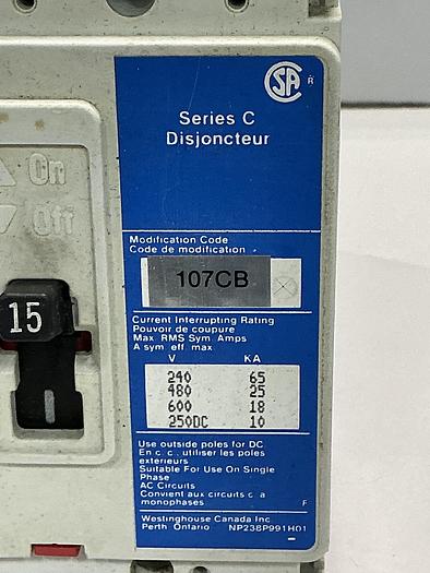 Used WESTINGHOUSE FD3015