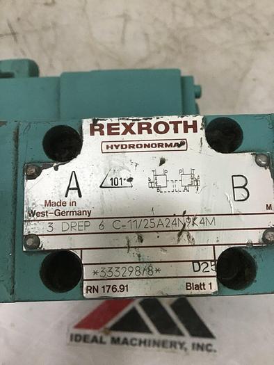 Used REXROTH Valve 3DREP6C11/25A24N9K4M Used