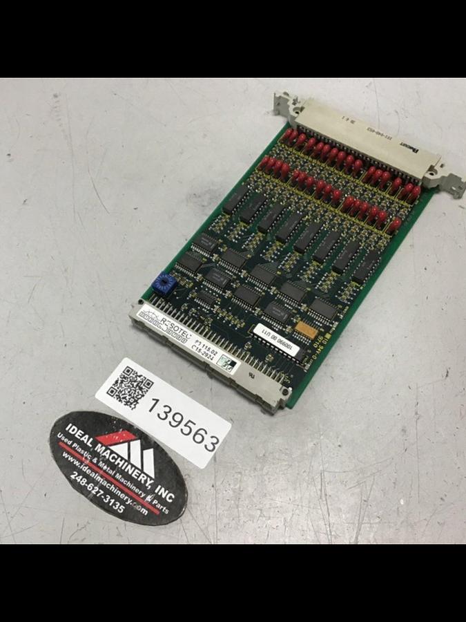 Used RESOTEC Circuit Board Card 90115.02 Used