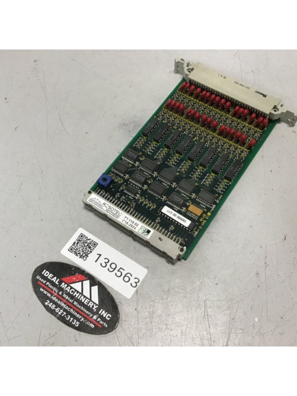 Used RESOTEC Circuit Board Card 90115.02 Used