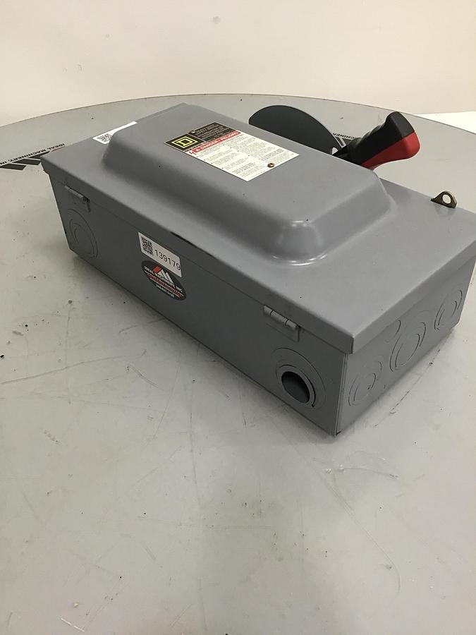 Used SQUARE D H362 Safety Switch Used #139179