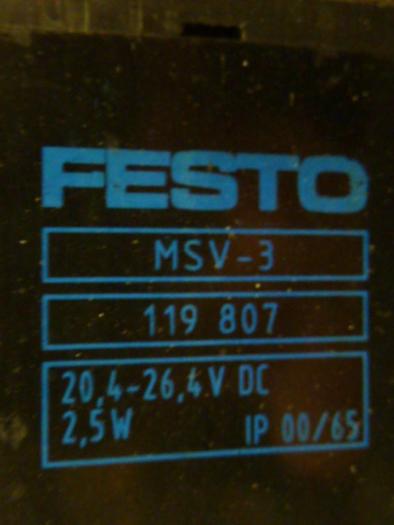 Used FESTO Control Block / Valve Terminal IFB8-02 #52864