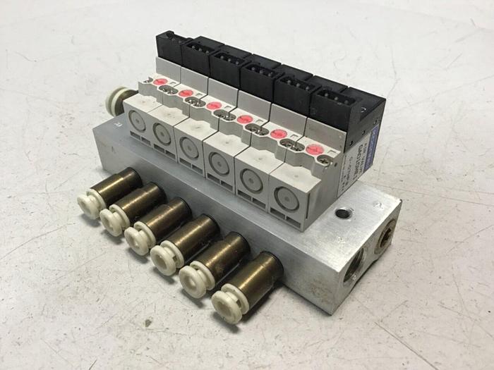 Used KOGANEI Manifold Block G010MH6A #120860