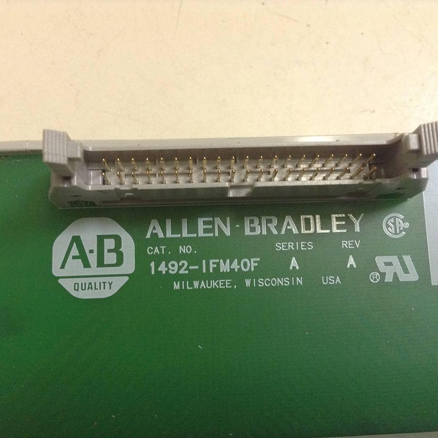 Used ALLEN BRADLEY Interface Module 1492-IFM40F SER A Used