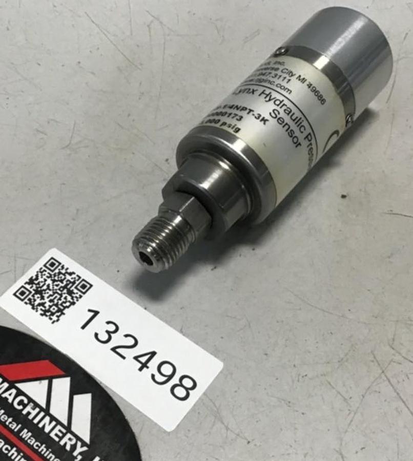 Used RJG INC. Pressure Sensor LS-H-1/4NPT-3K USED