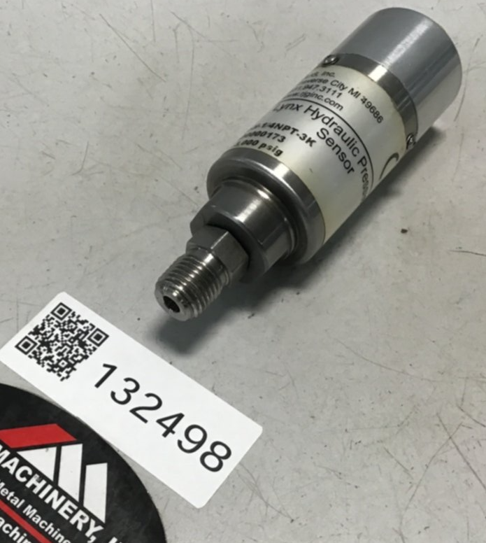 Used RJG INC. Pressure Sensor LS-H-1/4NPT-3K USED