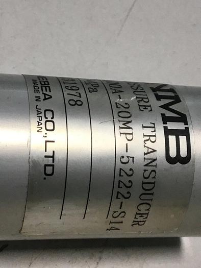 Used NMB Pressure Transducer NS100A-20MP-5222-S14 #126478