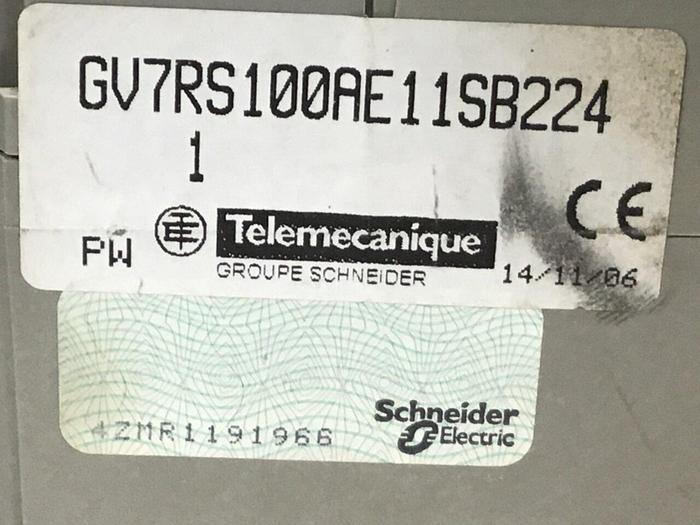 Used TELEMECANIQUE Starter GV7-RS100 #128828