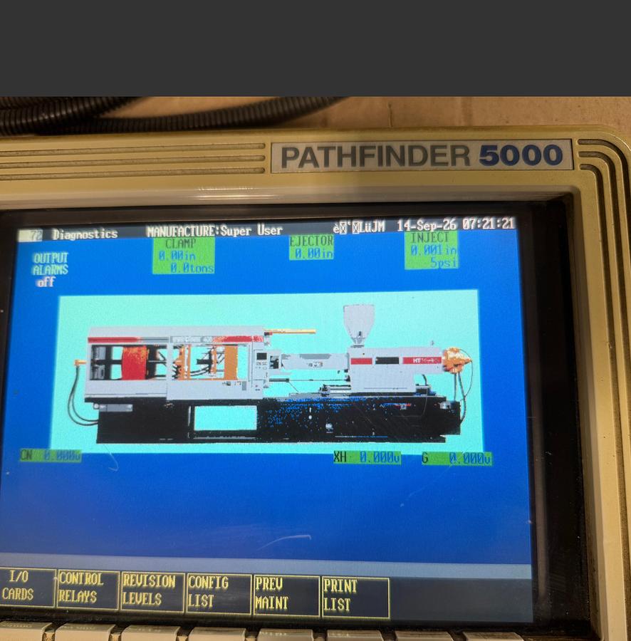 Used DNL / NOT CLEANED VAN DORN PATHFINDER 5000 W/ CARDRACK