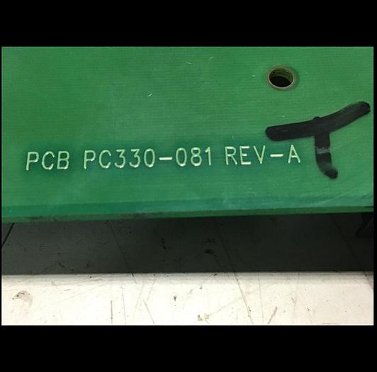 Used VAN DORN Communication Board PC330-081 330-081 Used