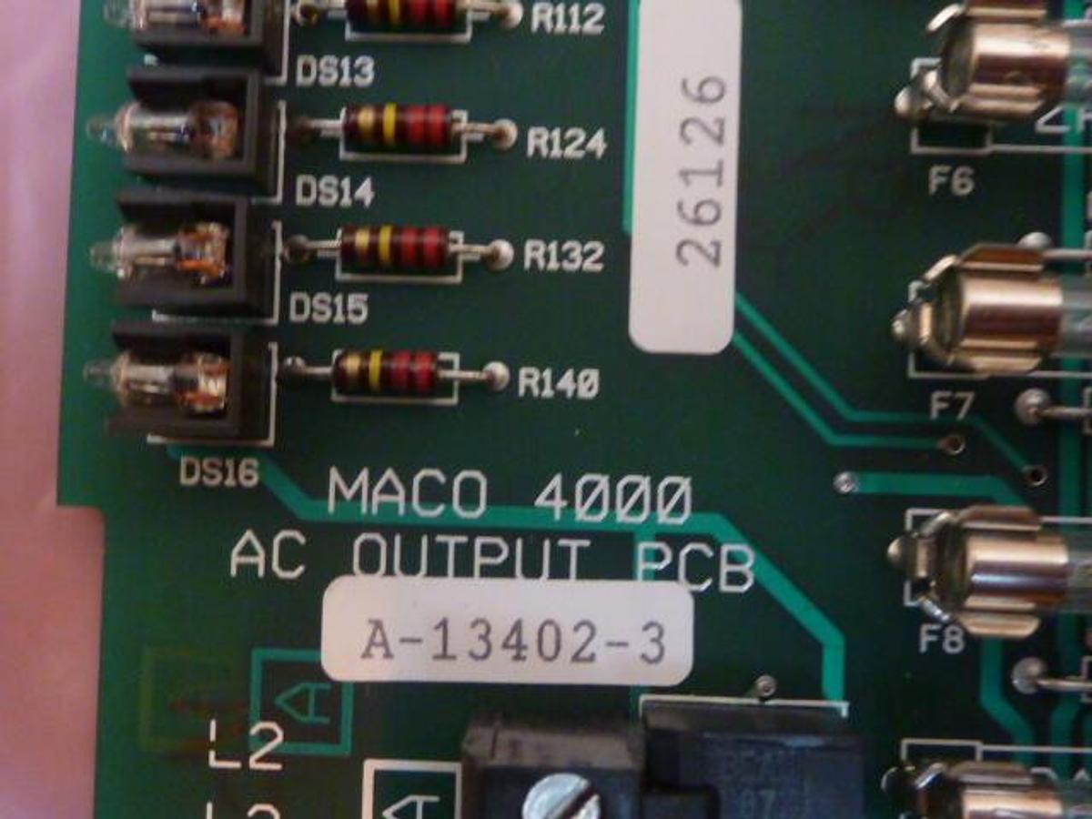 Used BARBER COLMAN AC Output Circuit Board A-13402-3 USED