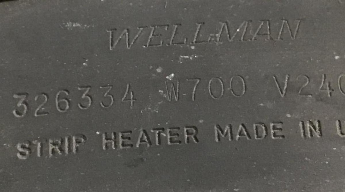 WELLMAN 700 Watt Heater Band 326334 700W NEW