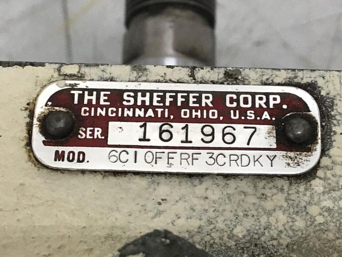 Used SHEFFER Cylinder 6CIOFFRF3CRDKY #114322