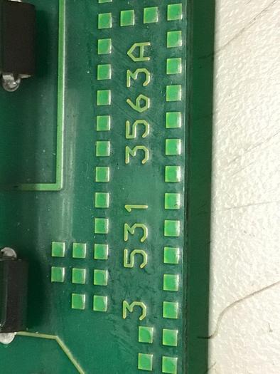 Used CINCINNATI MILACRON Output Board 3-531-3563A #120337