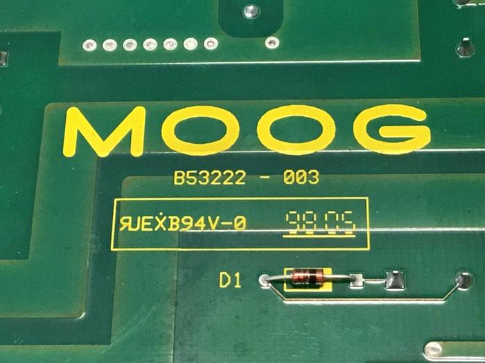 Used MOOG Circuit Board B53222-003 #128792