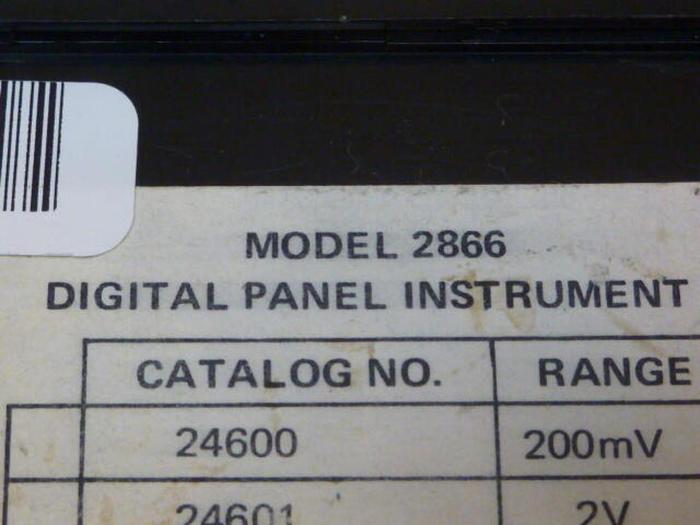 Used SIMPSON Digital Panel Meter 2866 #31777