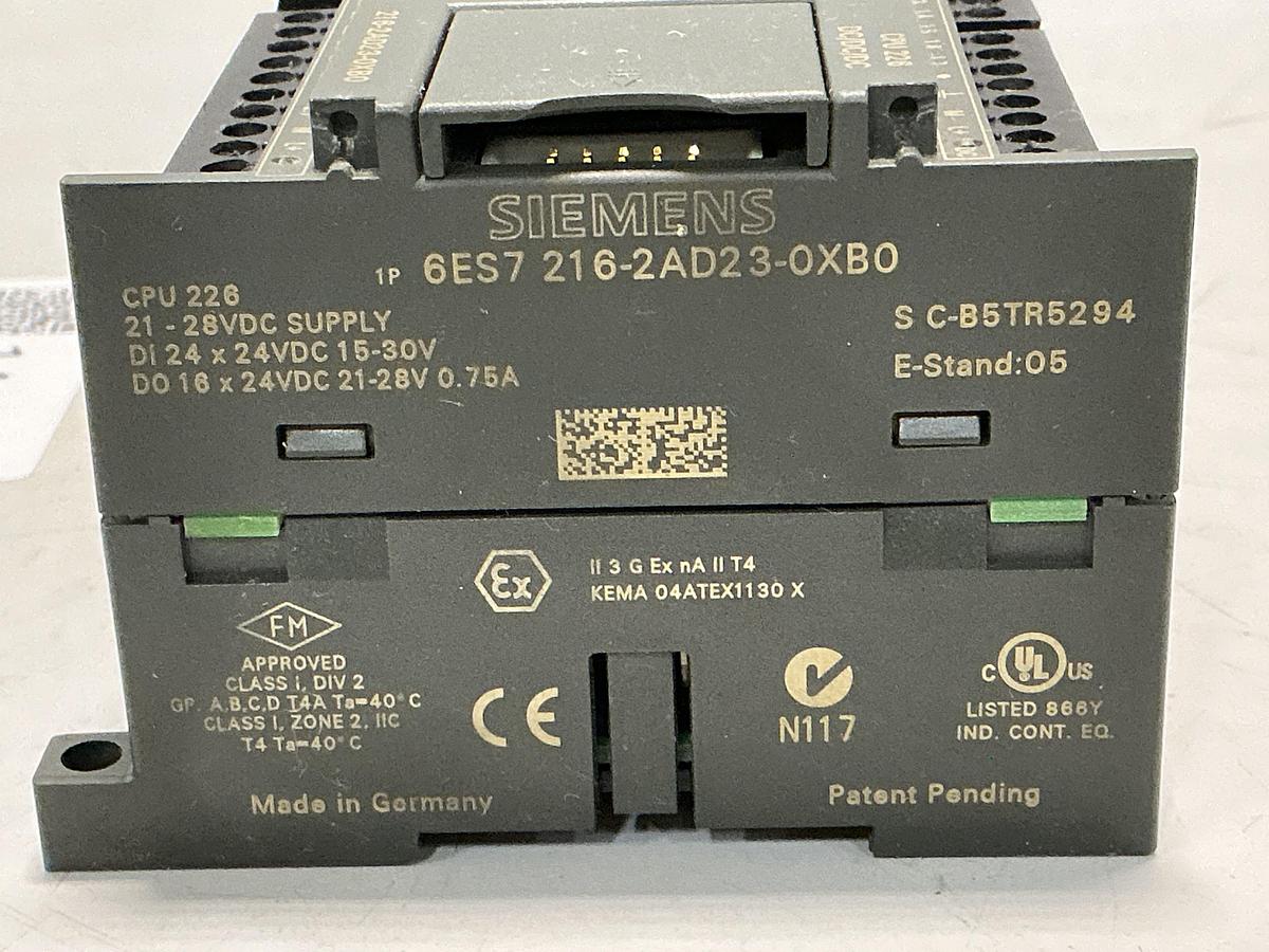 Used SIEMENS CPU 226 DC/DC/DC