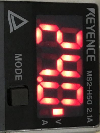 Used KEYENCE CORP Switching Power Supply MS2-H50 #127580