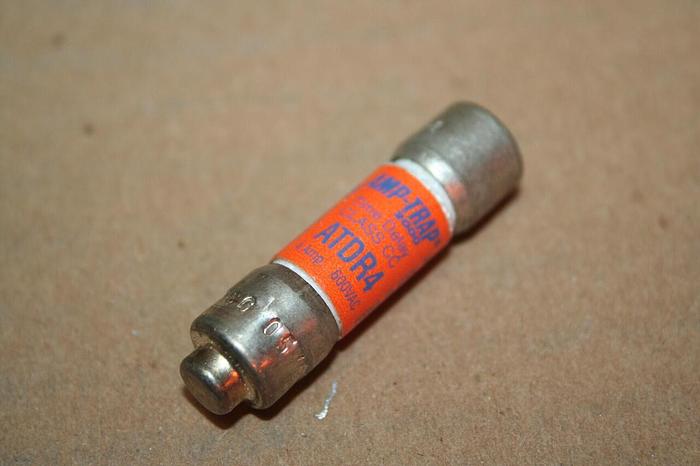 Used FERRAZ SHAWMUT 4 Amp Fuse ATDR4 #19865