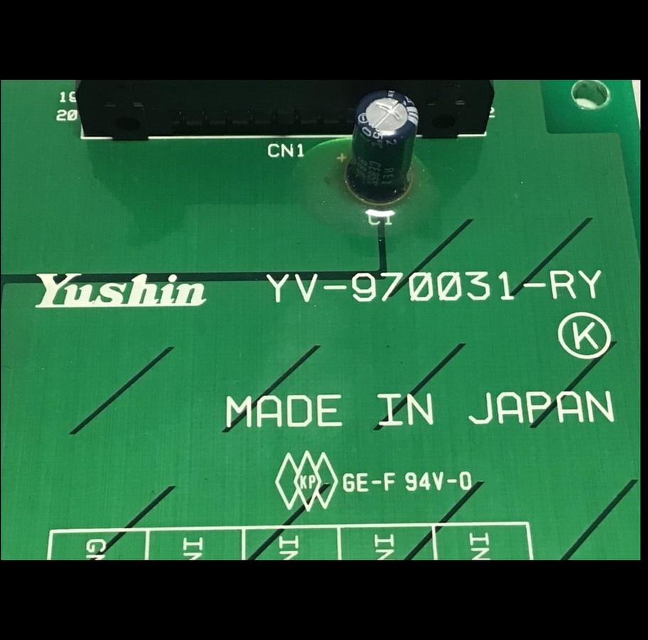 Used YUSHIN AMERICA Circuit Board YV-970031-RY Used