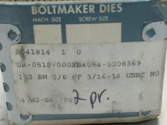 STERLING DIE Boltmaker Die 2 Piece Set 4-N2-S8-905-Q9 #110270
