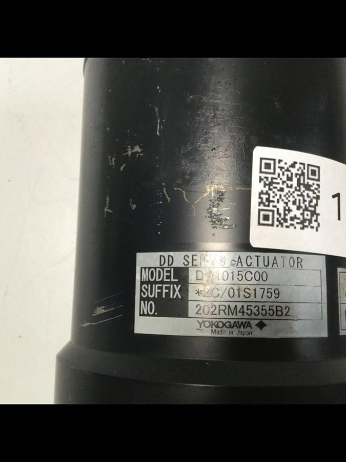 Used YOKOGAWA Servo Actuator DR1015C00-2C/01S1759 #101186