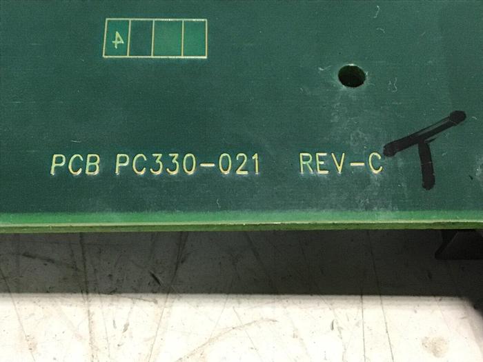 Used VAN DORN Temperature Circuit Board PC330-021 330-021 Used