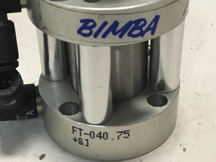 Used BIMBA Pneumatic Cylinder FT-040.75 #126985