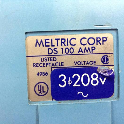 Used MELTRIC Receptacle/Connector 33-94163 #83538