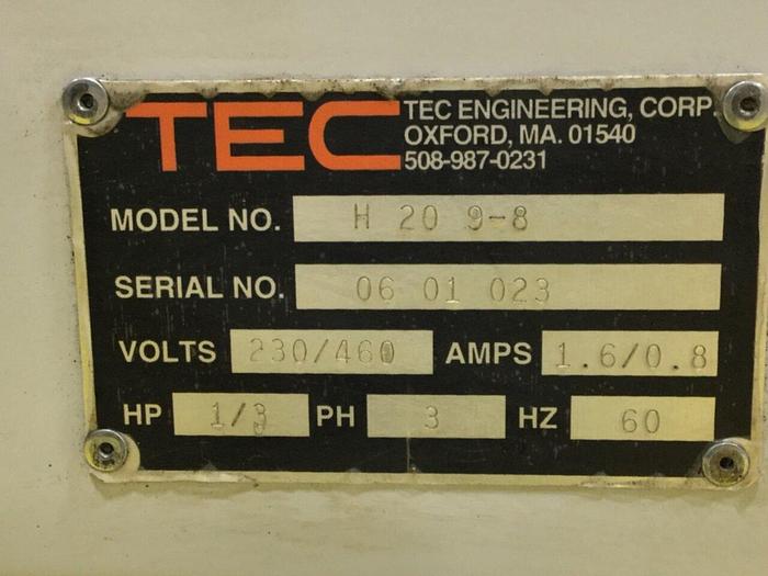 Used TEC Belt Conveyor H 20 9-8 Used