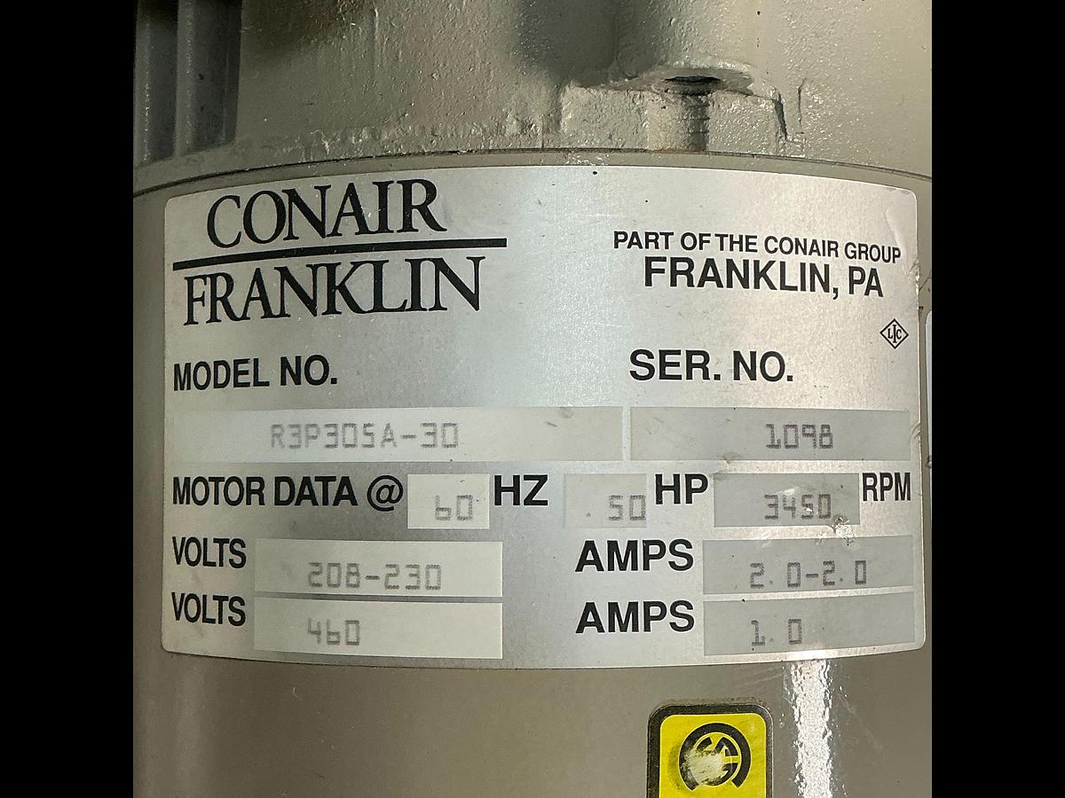 Used CONAIR FRANKLIN R3P305A-30