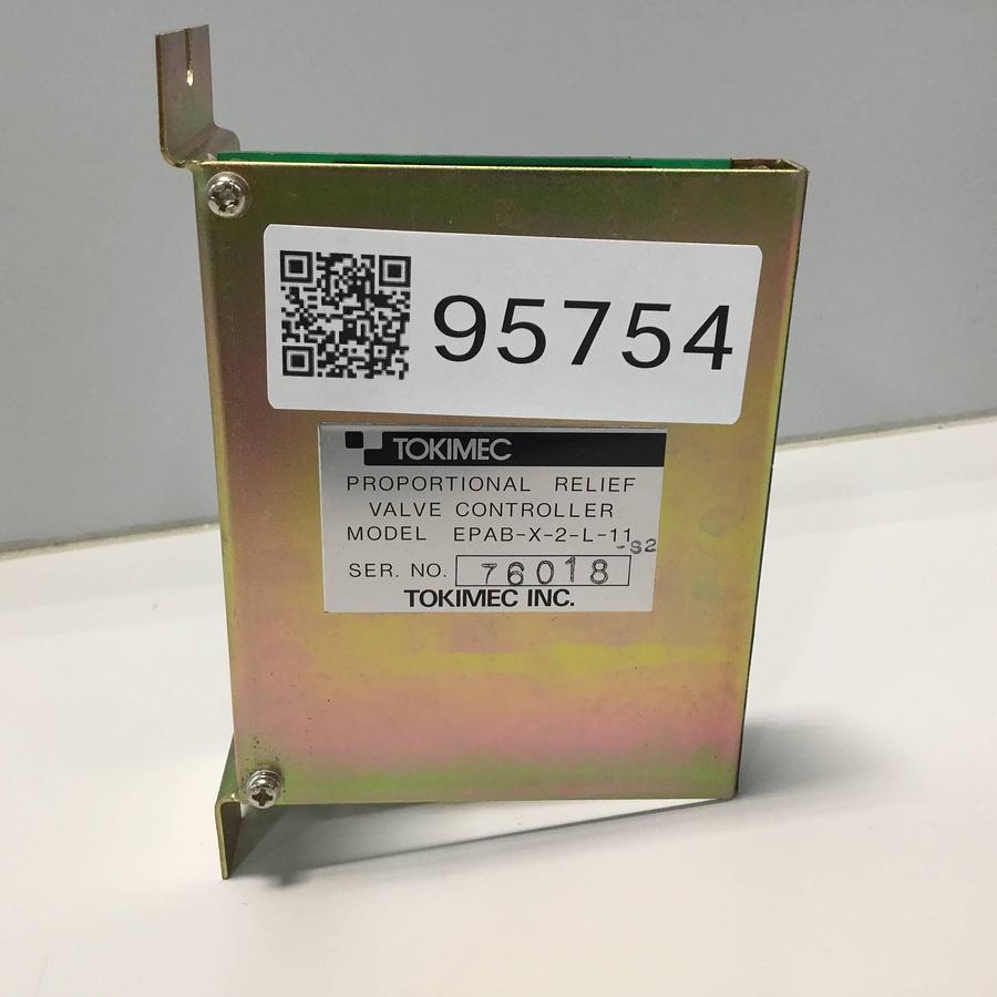 Used TOKIMEC Proportional Relief Valve Controller EPAB-X-2-L-11 Used