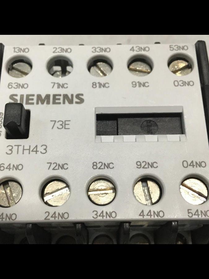 Used SIEMENS Contactor 3TH43 USED