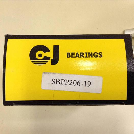 CJ BEARINGS Pillow Block Bearing SBPP206-19 #69386