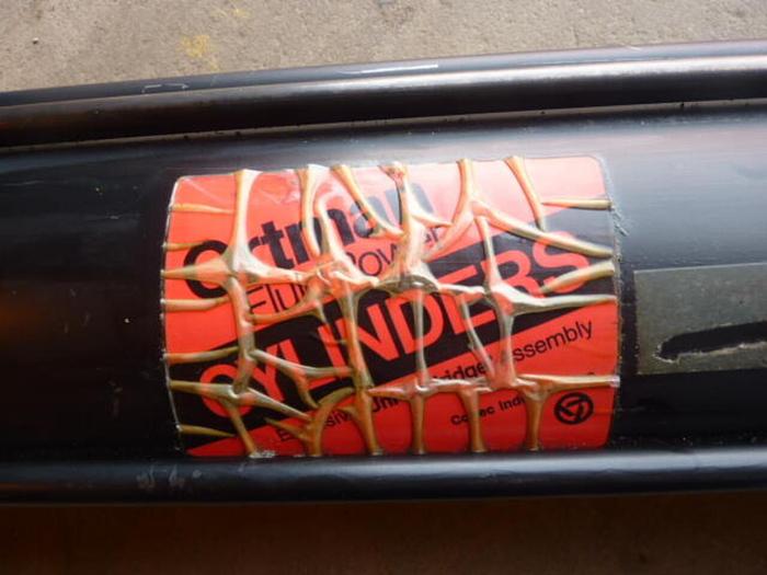 Used ORTMAN FLUID Fluid Power Cylinder 7P3 KCC 5.00 X 18.00 #30959