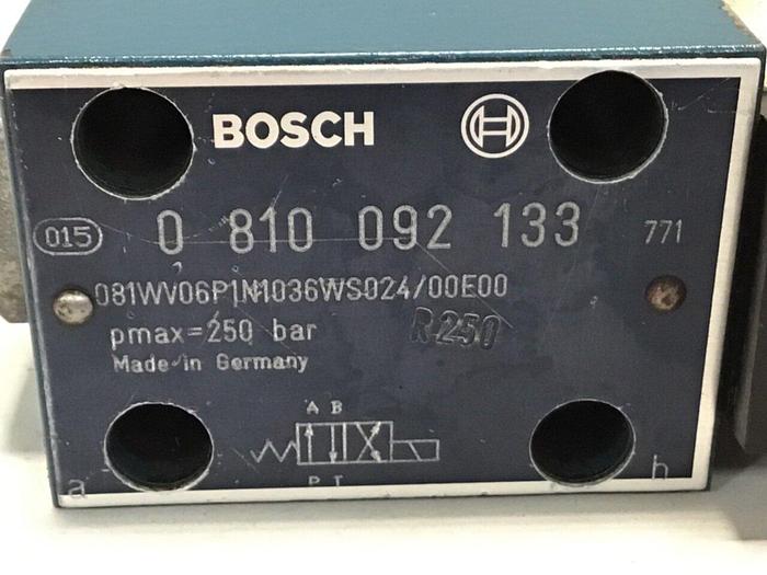 Used BOSCH Valve 0 810 092 133 #144515