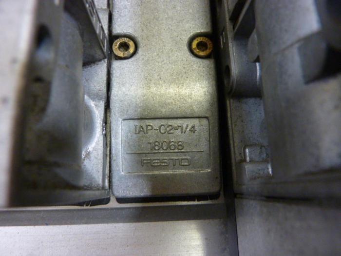 Used FESTO Control Block / Valve Terminal IFB8-02 #52691
