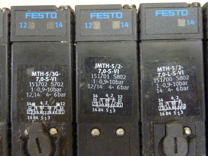 Used FESTO Control Block / Valve Terminal IFB13-03 #60717