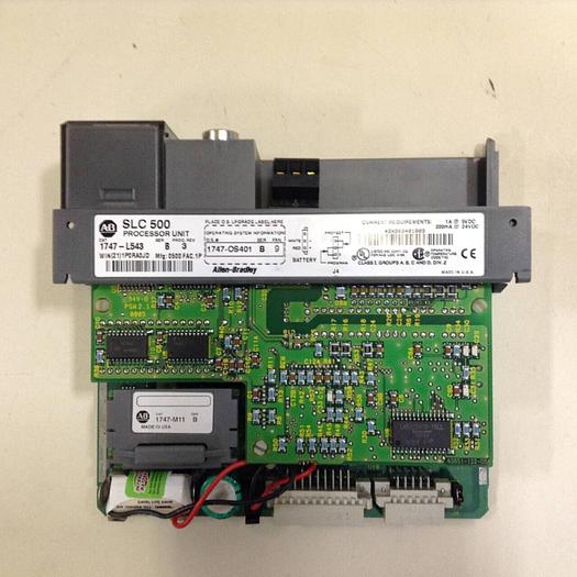 Used ALLEN BRADLEY 5/04 Processor Module 1747-L543 SER B Used