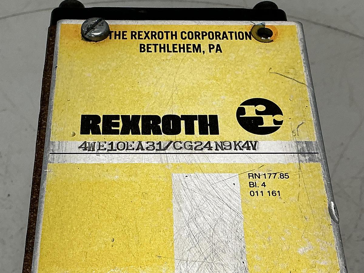 Used REXROTH 4WE10EA31/CG24N9K4V