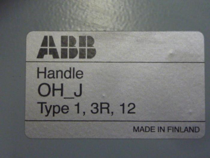 Used ABB Disconnect Switch NF161-3PBJA10 #66995